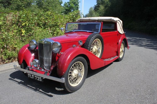 1939 MG VA Tickford Drophead For Sale by Auction