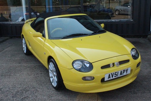 2001 MGTF MGF Trophy 160,1 OF 10 IN STOCK, HARDTOP For Sale