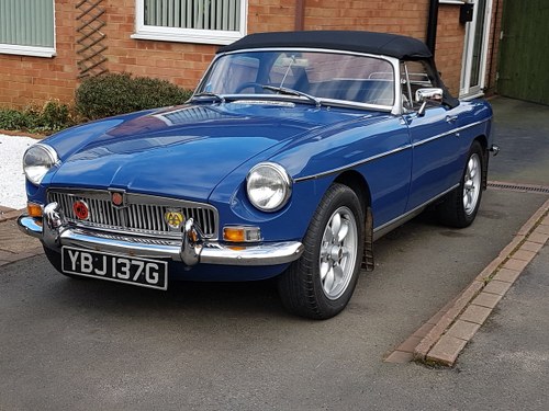 MGB Roadster Manual Overdrive 1969 For Sale