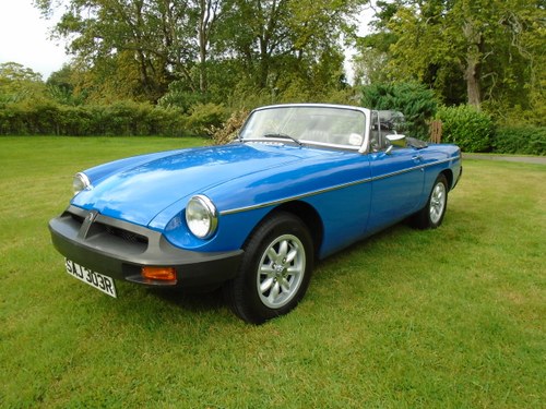 1977 MGB Roadster with Overdrive SOLD