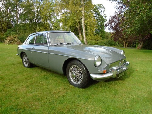 1967 MGB GT with Overdrive SOLD