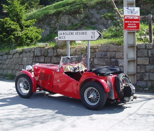 1938 MG TA  Perfect for long distance touring In vendita