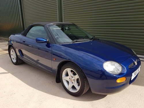 1999 MG MGF VVC extremely low mileage In vendita
