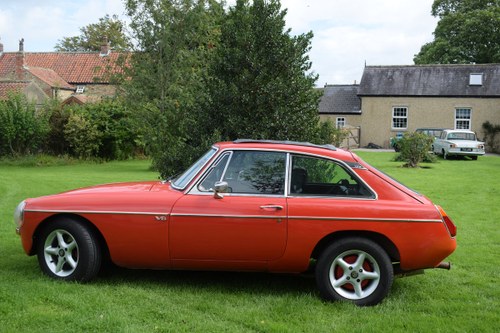 1975 MGB GT V8 - FACTORY BUILT V8 WITH ALL THE WOW FACTOR! SOLD