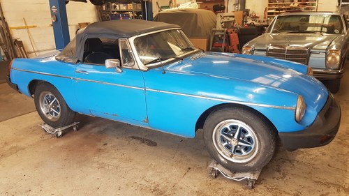 1978 MG MGB Roadster Project SOLD