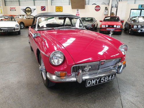 **OCTOBER ENTRY** 1963 MG B Roadster For Sale by Auction