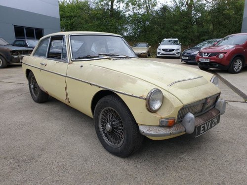 **OCTOBER ENTRY** 1969 MG C GT For Sale by Auction