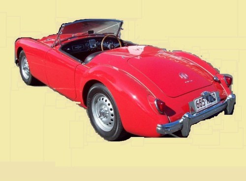 1960 Wanted a MGA TwinCam. Thank you for your help!