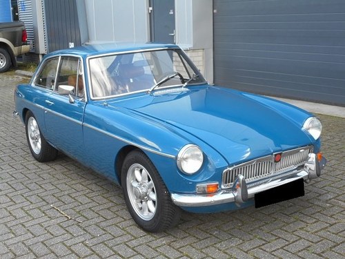 1971 MG B GT coupe LHD For Sale