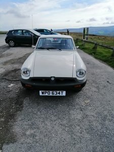 1979 White Mgb GT For Sale