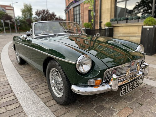 1965 MGB Roadster - Heritage Shell - Overdrive - Amazing History For Sale