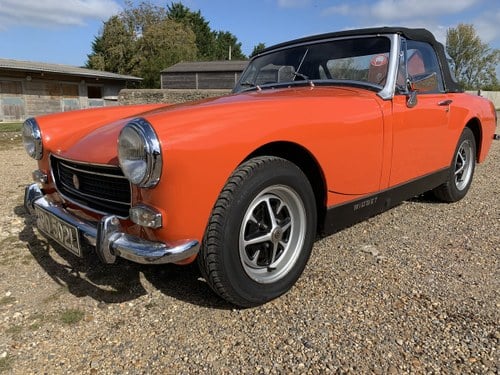 1972 MG Midget NOW SOLD by Mike Authers Classics !td. SOLD
