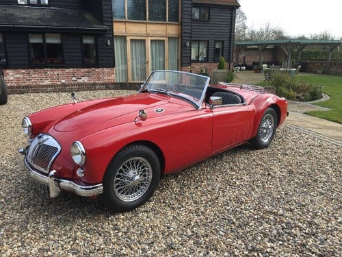 MGA Roadster 1500c 1959 for Sale (updated photo) In vendita