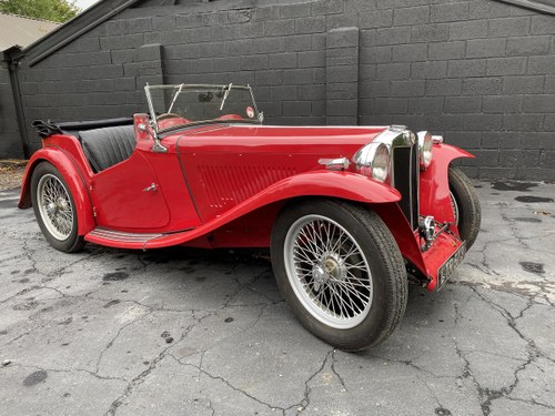 1937 MG TA Original engine & VSCC eligible SOLD