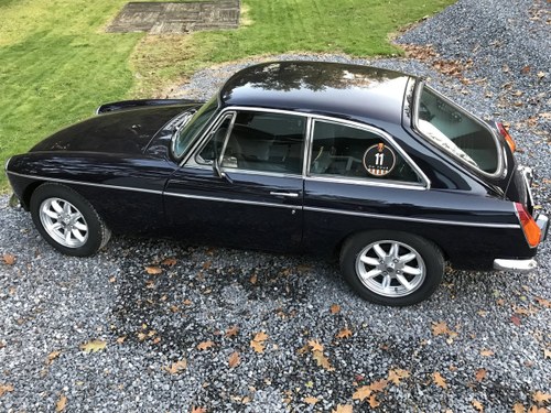 1973 Nice LHD car with overdrive and leather seats In vendita