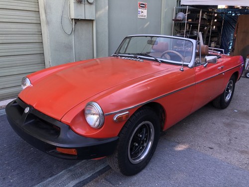 1976 MGB Running and Driving  In vendita