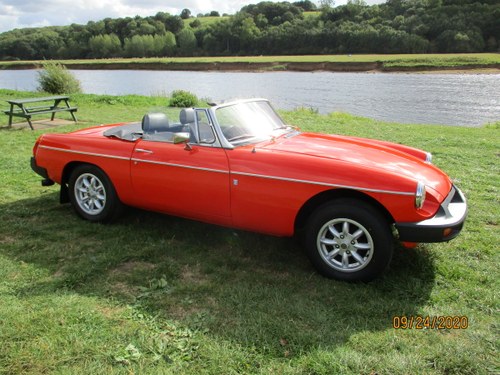 1980 MGB ROADSTER LOW MILAGE For Sale