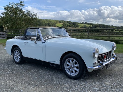 1972 Lovely Heritage Shell Round Arch MG Midget in Herefordshire VENDUTO