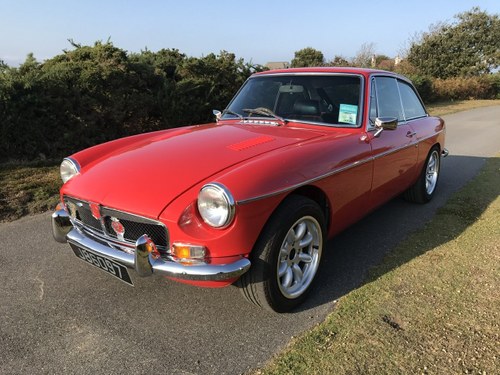 1972 MGB GT. Well maintained and looked after Jersey car In vendita