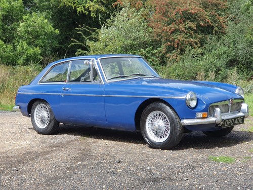 MG B GT Mk1, 1967, Mineral Blue For Sale