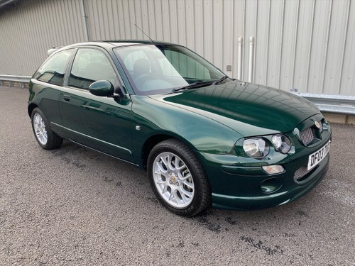 2003 MG ZR 1.4 105BHP WITH JUST 4K MILES For Sale