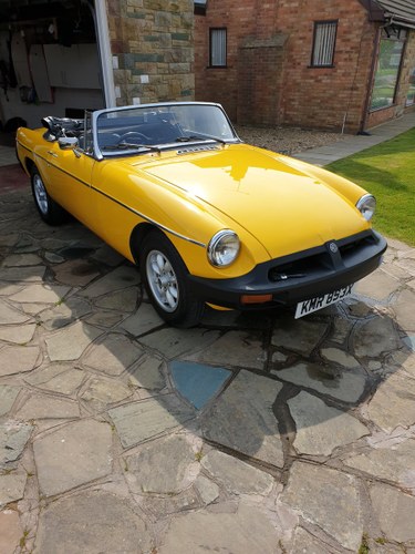 1981 MGB roadster For Sale