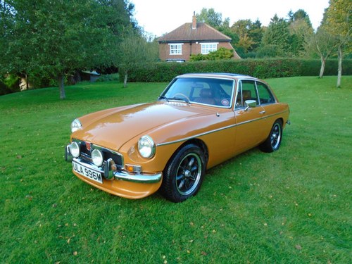 1974 MGB GT with Overdrive SOLD