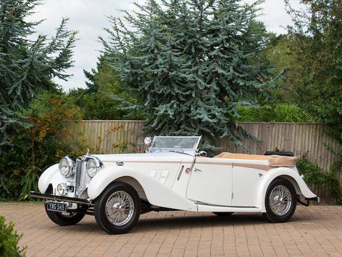 1936 MG SA TOURER For Sale by Auction