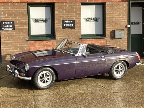1971 MGB Roadster, Black Tulip, 44000 miles SOLD