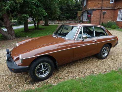 1979 MGB GT *Only 16,000 Miles* SOLD