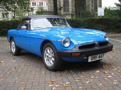 1979 MGB Roadster in Stunning, Totally Restored Condition For Sale