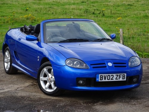 2002 MG TF Trophy Blue SOLD