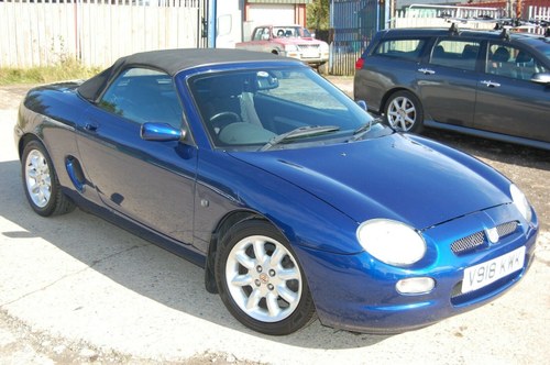 1999 MG MGF LOW MILES WITH MOT NICE SPORTS CAR In vendita