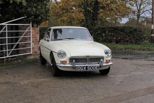 1967 MG BGT, Beautiful Example For Sale