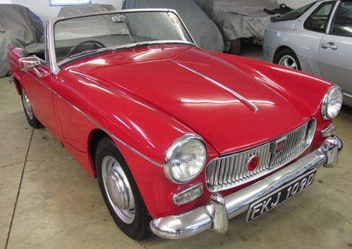 1966 MG Midget 1098cc Red SOLD