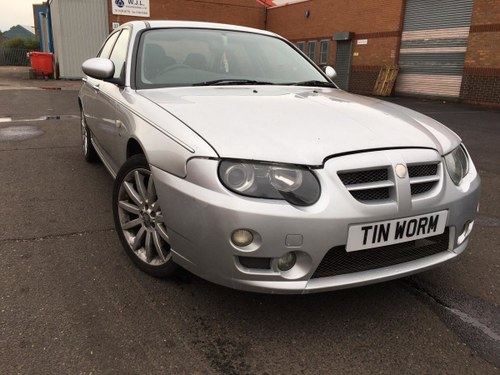 Low mileage 2004 MG ZT 190 2.5 V6 petrol with manual gearbox SOLD