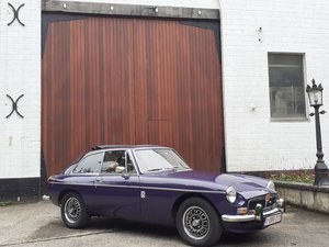 1974 Mgb gt v8 factory chrome bumpers For Sale