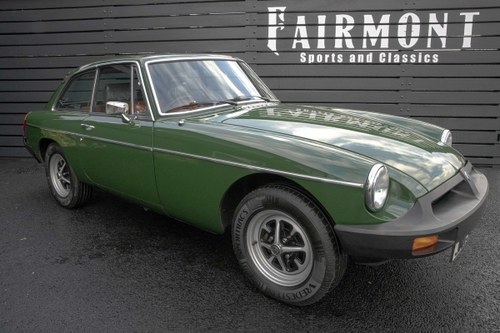 1980 MG B GT - very low mileage, truly stunning SOLD