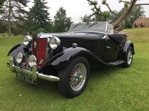 1953 MG TD "Betsy". If you see her, you will want her! SOLD
