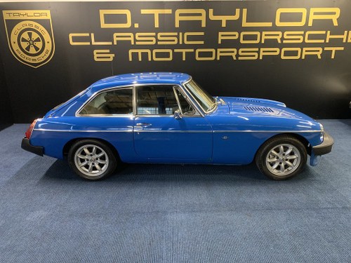 1976 Mgb v8 coupe genuine v8 from new For Sale