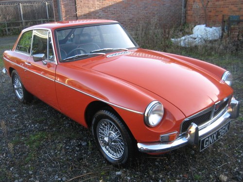 1972 MGB GT, sold. More classics wanted For Sale
