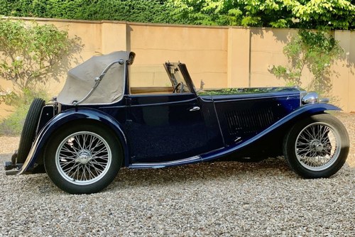 1939 MG TA Tickford Drophead Coupe For Sale