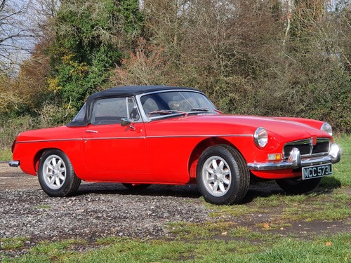 MG B Roadster, 1972, Heritage Shell standard For Sale