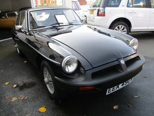 1979 MGB GT Coupe. WITH DECEMBER 2021 MOT For Sale