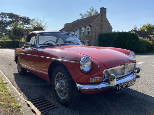 1965 MGB Roadster 'pull handle' For Sale