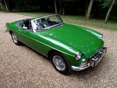 1974 MGB Roadster Heritage Shell Rebuild VERKOCHT