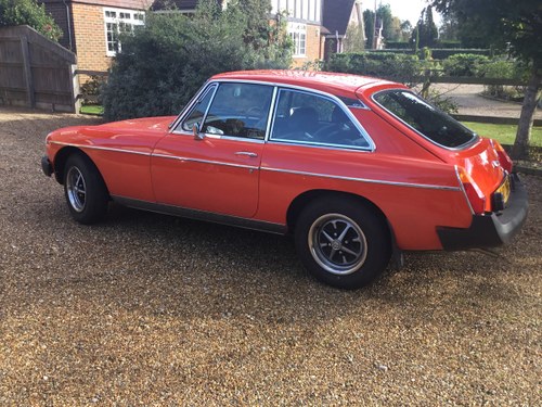 1980 MGB GT with Auto Clutch option SOLD