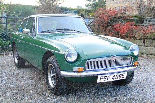 1978 MGB GT. Chrome Bumper. Wonderful Condition. 21,000 miles For Sale