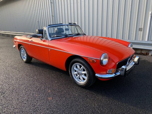 1974 M MG B 1.8 ROADSTER, RARE US PROTOTYPE CAR SOLD