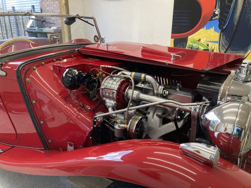 1949 Unique Supercharged MG TC. Full Nut and Bolt Rebuild SOLD